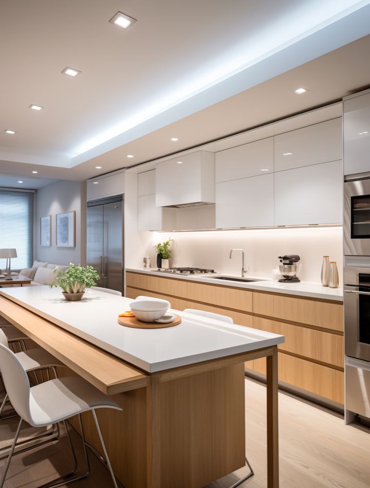 Modern kitchen remodel with custom cabinetry in Philadelphia, PA
